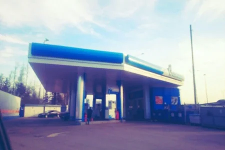 АЗС Газпромнефть на Международном шоссе фото 2